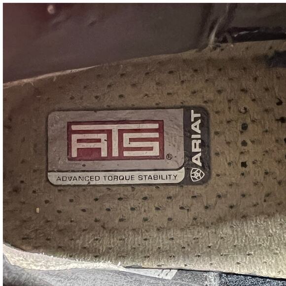 ARIAT Scout Paddock Women 9.5 English Riding Boot Brown Leather Ankle *READ* - Picture 14 of 15